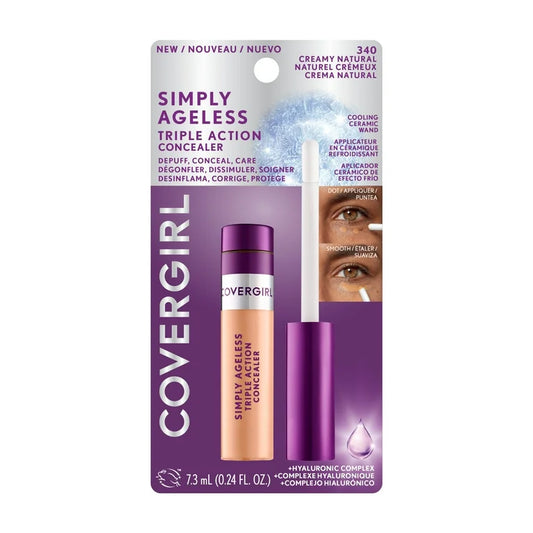 Simply Ageless Triple Action Concealer - 340 Creamy Natural de Covergirl