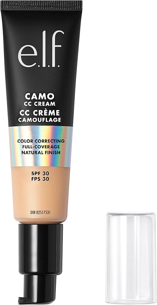 Descubre la Camo CC Cream ✨ Tono light 240 W FPS 30 ELF - Makeup Cuernavaca