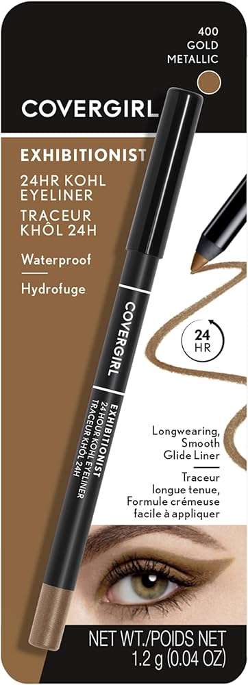 Delineador de Ojos Kohl 24 Horas - Dorado Metalizado CoverGirl