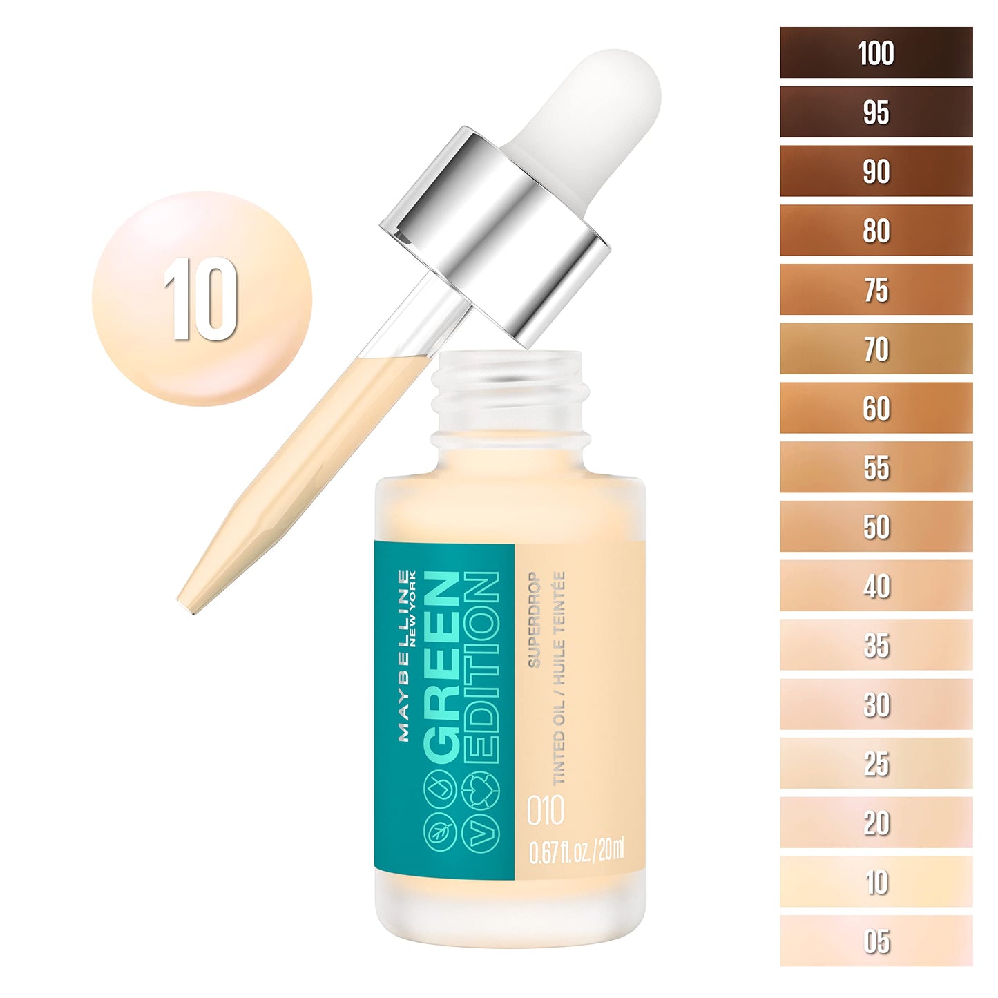 Maybelline Green Edition® Superdrop Tinted Oil - Tono 10