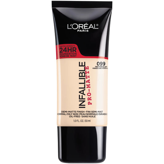 L’Oréal Paris Infallible Pro-Matte Liquid Foundation - 099 True Porcelain